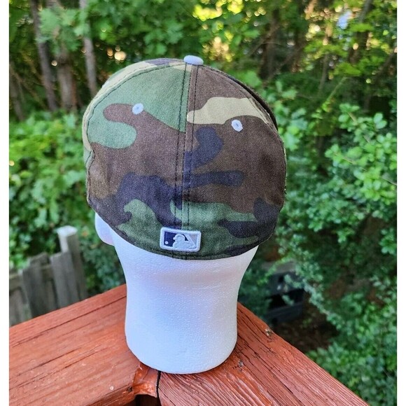 New York Yankees Mens Hat Cap New Era MLB 59Fifty Fitted - Size 7 1/4 Camouflage - Picture 6 of 16